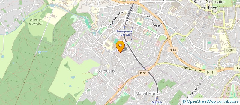 localisation de l'entreprise SYND COPR DU 28 RUE DE POISSY  SAINT-GERMAIN-EN-LAYE