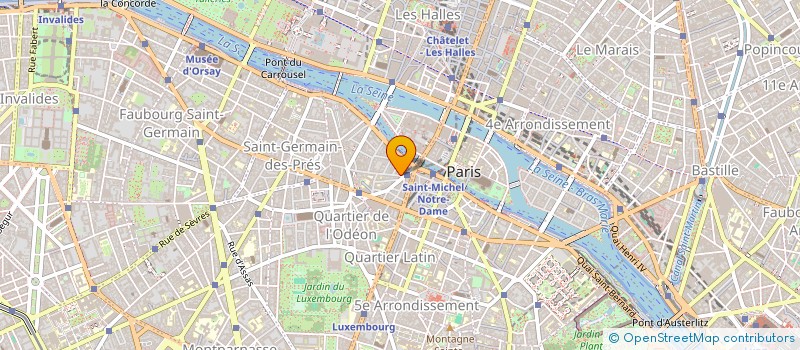 localisation de l'entreprise SYND COPR DU 28 RUE DES BERNARDINS 75005  PARIS