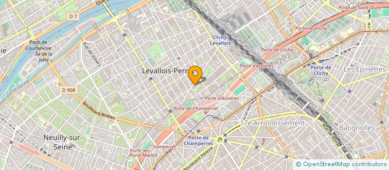 localisation de l'entreprise SYND COPR DU 28 RUE GUSTAVE EIFFEL 92 LE à LEVALLOIS-PERRET