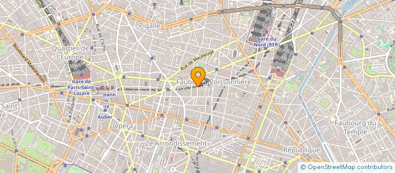 localisation de l'entreprise SYND.COPR. DU 28 RUE LA FONTAINE 75009 P  PARIS