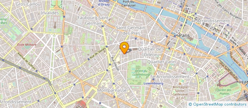 localisation de l'entreprise SYND COPR DU 28 RUE MADAME 75006 PARIS R  PARIS