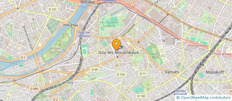 localisation de l'entreprise SYND COPR DU 28 RUE MARCEAU 92 ISSY à ISSY-LES-MOULINEAUX