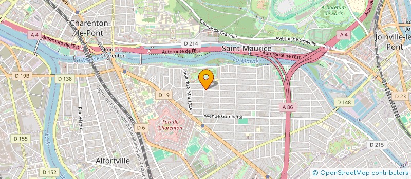 localisation de l'entreprise SYND.COPR. DU 29 RUE DE CHAMPAGN à MAISONS-ALFORT