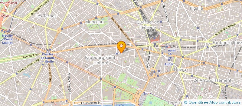 localisation de l'entreprise SYND.COPR. DU 29 RUE LA BOETIE  75008 PA  PARIS