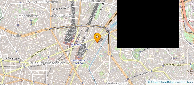 localisation de l'entreprise SYND COPR DU 29 RUE LOUIS BLANC 75010 PA  PARIS