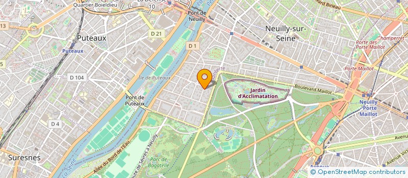 localisation de l'entreprise SYND COPR DU 29 RUE SAINT JAMES 92200 NE à NEUILLY-SUR-SEINE