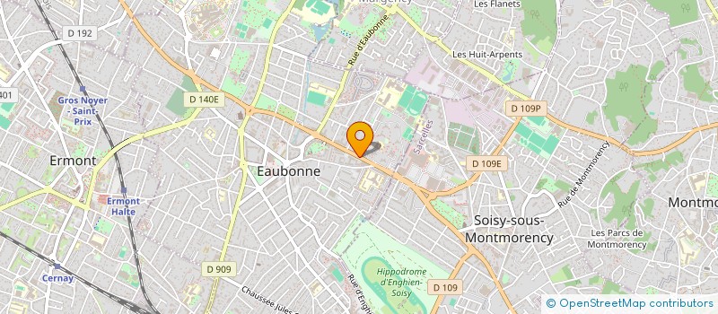 localisation de l'entreprise SYND.COPR. DU 3 AV DE SAINT OUEN PARIS 1 à EAUBONNE