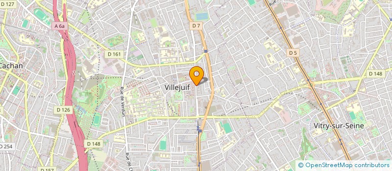 localisation de l'entreprise SYND.COPR. DU 3 PL DE LA MAIRIE 94 ALFOR  VILLEJUIF