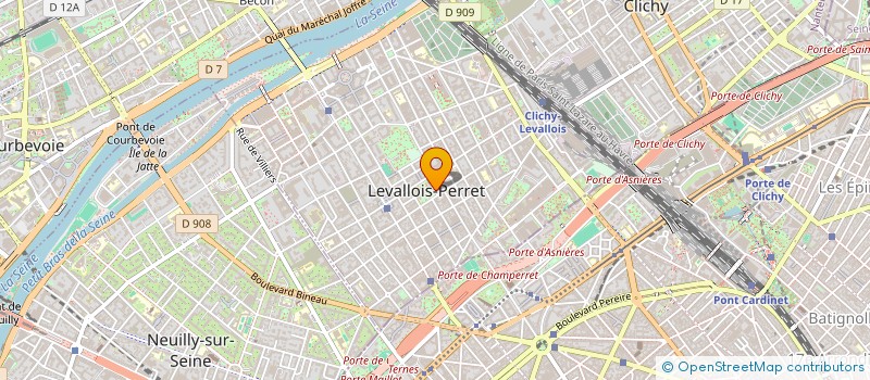 localisation de l'entreprise SYND.COPR. DU 3 PLACE DE LA REPUBLIQ à LEVALLOIS-PERRET
