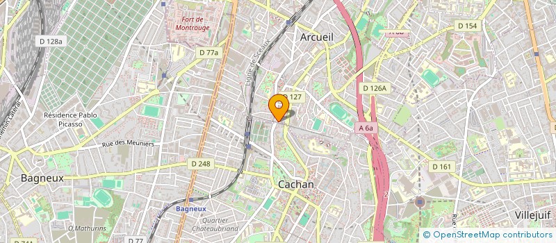 localisation de l'entreprise SYND.COPR. DU 3 RUE BESSON 94 ARCUEIL à ARCUEIL