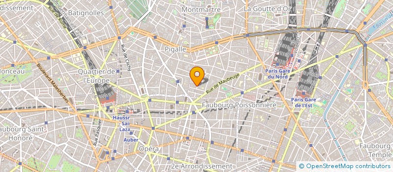 localisation de l'entreprise SYND.COPR. DU 3 RUE BLEUE 75009 PARIS R  PARIS