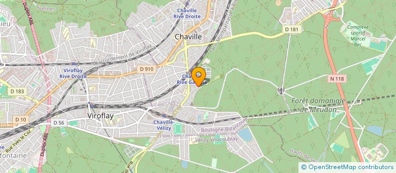 localisation de l'entreprise SYND.COPR. DU 3 RUE DE LA MARE  ADAM 92 à CHAVILLE