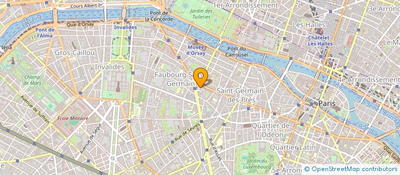 localisation de l'entreprise SYND.COPR. DU 3 RUE DE LUYNES   PARIS RE  PARIS