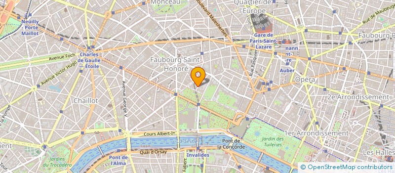 localisation de l'entreprise SYND.COPR. DU 3 RUE DU CIRQUE   75008 PA  PARIS