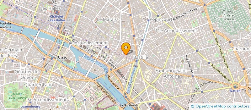 localisation de l'entreprise SYND.COPR. DU 3 RUE DUPUIS 75003 PARIS R  PARIS