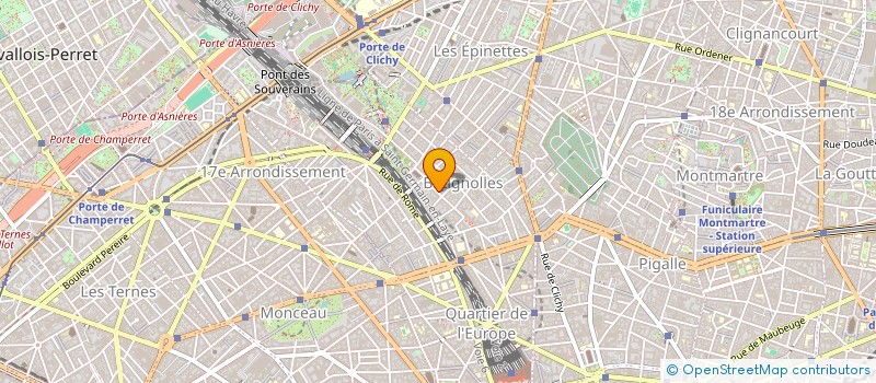 localisation de l'entreprise SYND.COPR. DU 3 RUE JULES GUESDE 93 SAIN  PARIS