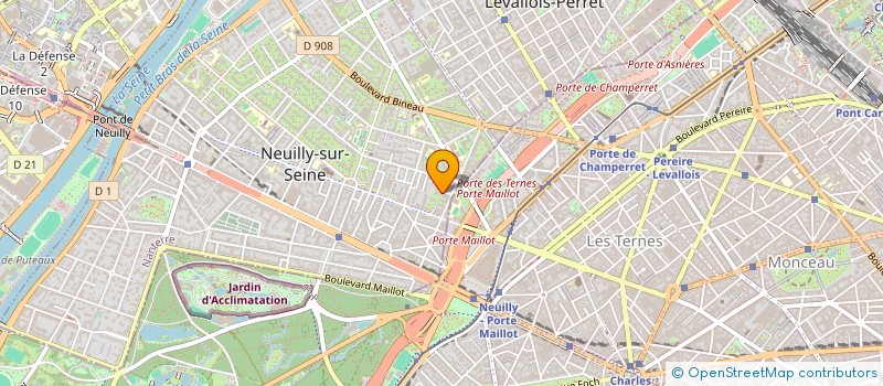 localisation de l'entreprise SYND.COPR. DU 3 RUE PIERRE CHEREST 92 NE à NEUILLY-SUR-SEINE