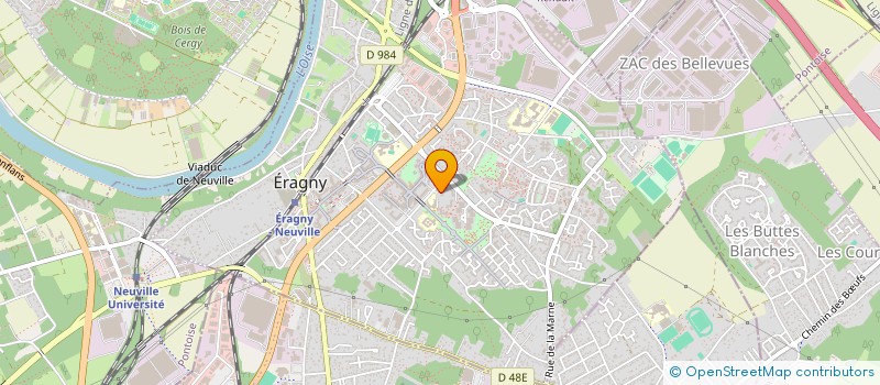 localisation de l'entreprise SYND COPR DU 3 RUE RAYES BRUNES  ERAGNY