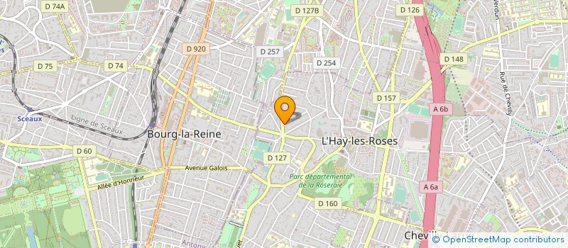 localisation de l'entreprise SYND.COPR. DU 30 AV DES SAVORNIN 94 L HA  L HAY LES ROSES