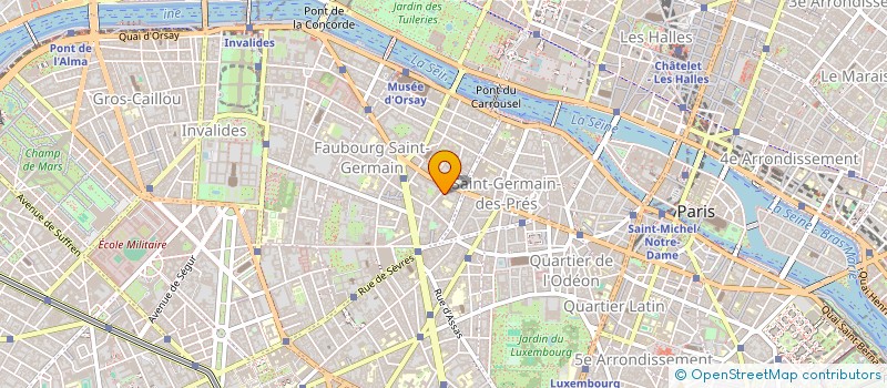 localisation de l'entreprise SYND COPR DU 30 RUE GUYNEMER    75006 PA  PARIS