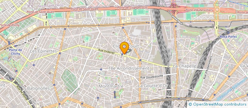 localisation de l'entreprise SYND COPR DU 30 RUE HERMEL 75018 PARIS R  PARIS