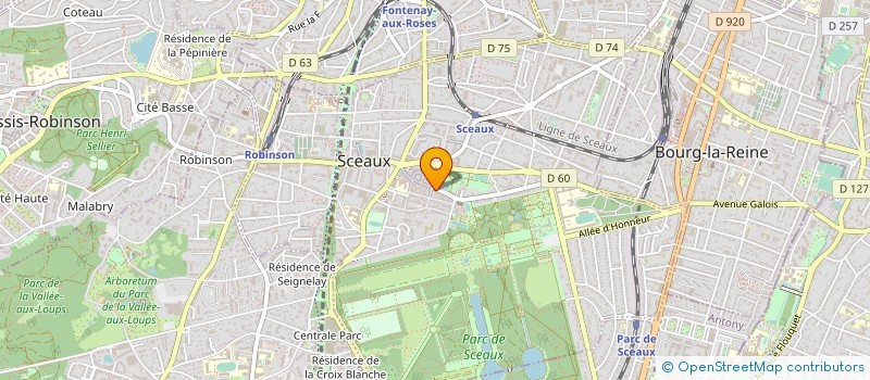 localisation de l'entreprise SYND.COPR. DU 30 RUE LOUIS MANET 91 QUIN  SCEAUX