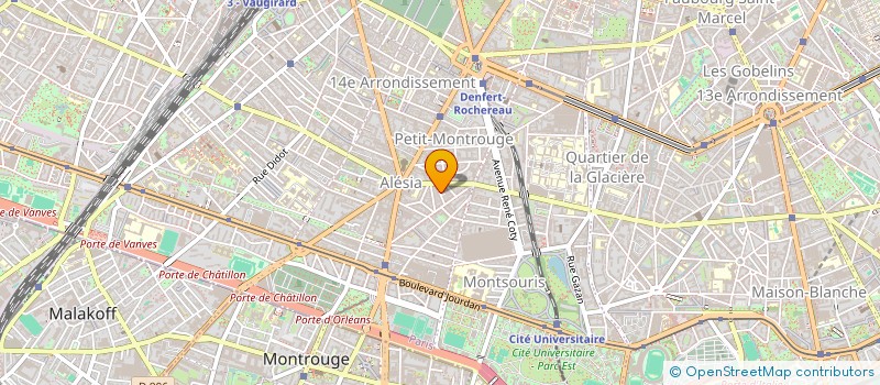 localisation de l'entreprise SYND COPR DU 30 RUE MOLIERE 92  MONTROUG  PARIS