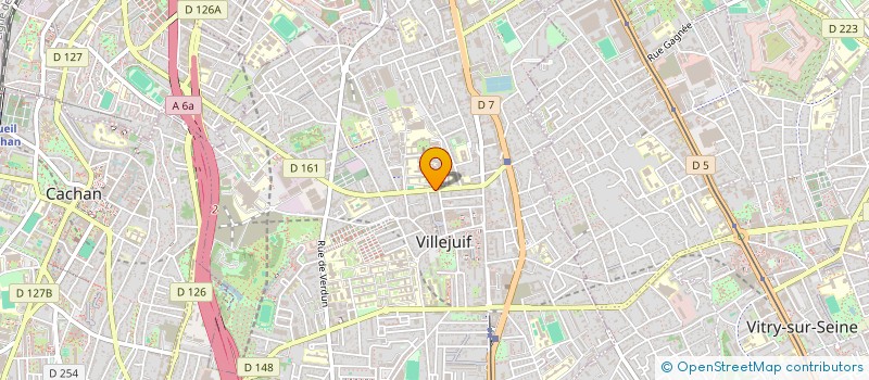 localisation de l'entreprise SYND COPR DU 31 AV PAUL VAILLANT COUTURI à VILLEJUIF