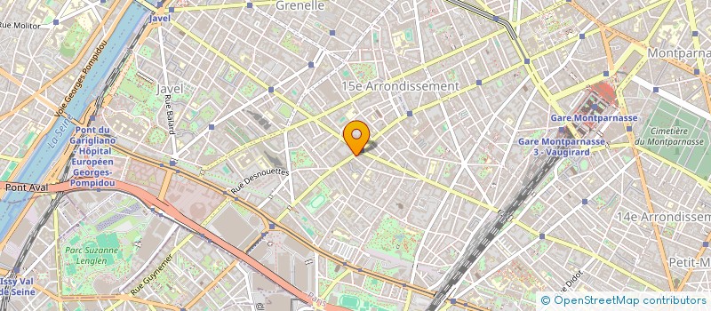 localisation de l'entreprise SYND.COPR. DU 31 BD LEFEBVRE 75015 PA à PARIS