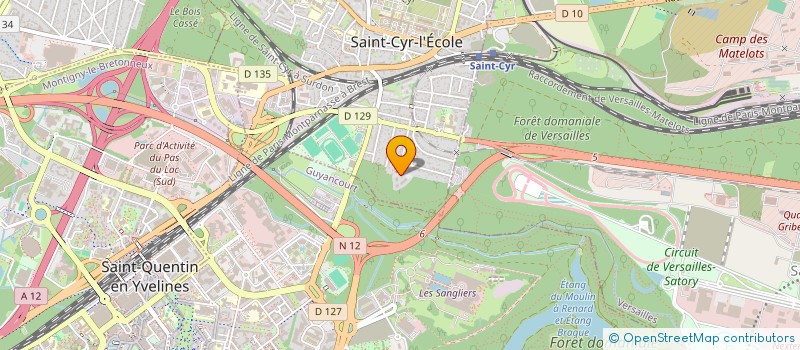 localisation de l'entreprise SYND.COPR. DU 31 RUE DE L'UNION 78 SAINT  SAINT-CYR-L'ECOLE