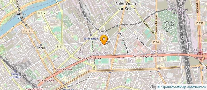 localisation de l'entreprise SYND.COPR. DU 31 RUE MARTIN LEVASSEU à SAINT-OUEN-SUR-SEINE