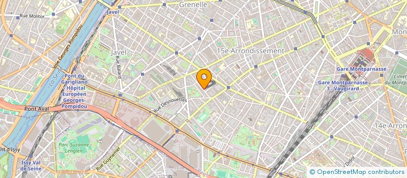 localisation de l'entreprise SYND.COPR. DU 31 RUE ST LAMBERT PARI 15  PARIS