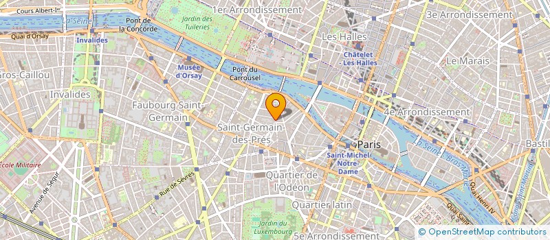 localisation de l'entreprise SYND COPR DU 32-34 R DE SEINE 75106  PARIS