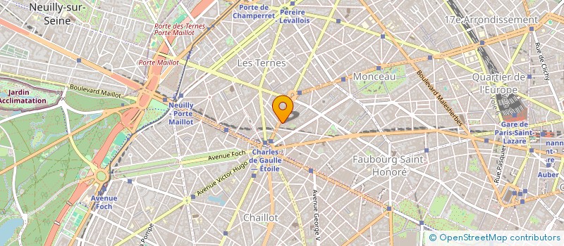 localisation de l'entreprise SYND.COPR. DU 32 AV NIEL 75017 PARIS REP  PARIS