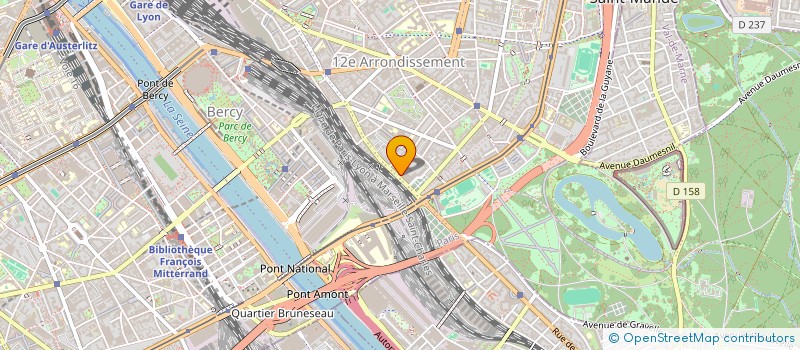 localisation de l'entreprise SYND COPR DU 321 327 RUE DE CHARENTO  PARIS