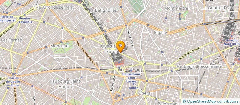 localisation de l'entreprise SYND.COPR. DU 33 35 RUE CLAUDE  RIVIERE  PARIS