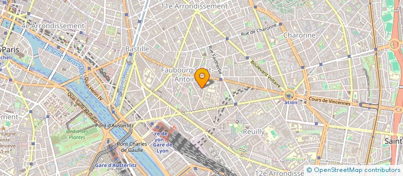 localisation de l'entreprise SYND.COPR. DU 33 RUE DE CITEAUX 75012 PA  PARIS