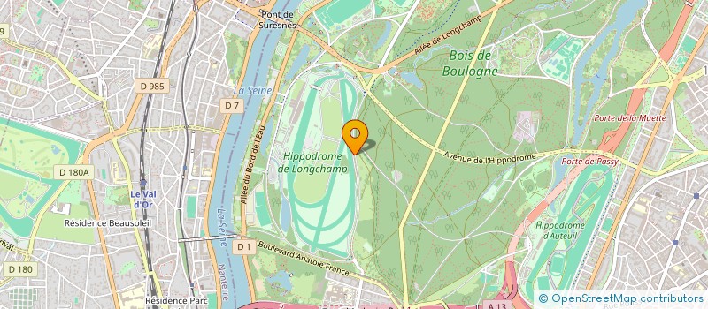 localisation de l'entreprise SYND COPR DU 33 RUE DES SABLONS 75016 PA  PARIS