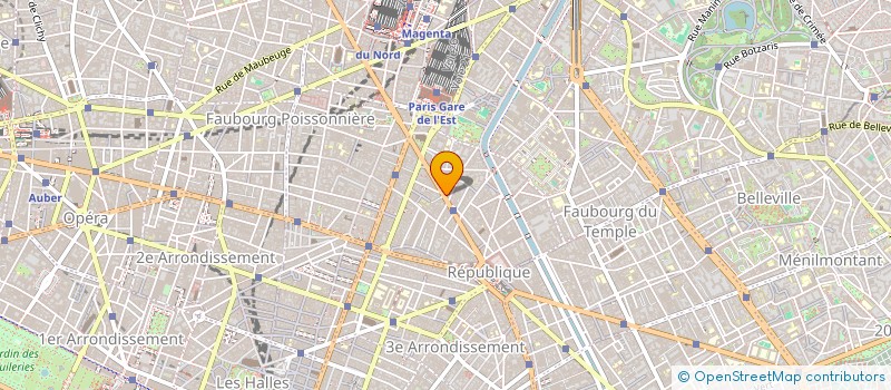 localisation de l'entreprise SYND COPR DU 34 BD MAGENTA 75010 PARIS R  PARIS