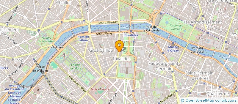 localisation de l'entreprise SYND.COPR. DU 34 RUE GUYNEMER   PARIS 6  PARIS