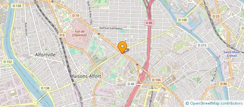 localisation de l'entreprise SYND.COPR. DU 35 ET 37 RUE FERNET 9 à MAISONS-ALFORT