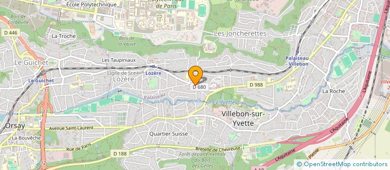 localisation de l'entreprise SYND.COPR. DU 35 RUE CHARLES PEGUY 91 PA à PALAISEAU