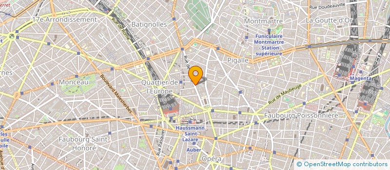 localisation de l'entreprise SYND.COPR. DU 35 RUE DE LA JONQUIERE PAR  PARIS