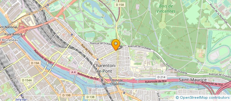 localisation de l'entreprise SYND.COPR. DU 35 RUE DE LA REPUBLIQ à CHARENTON-LE-PONT