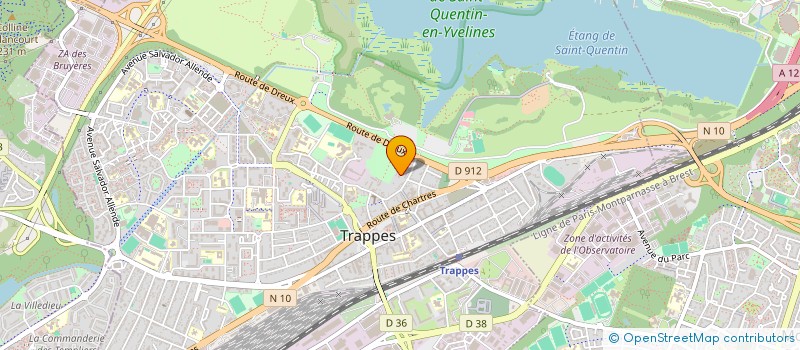 localisation de l'entreprise SYND.COPR. DU 35 RUE MAGLOIRE A. BARRE 7  TRAPPES