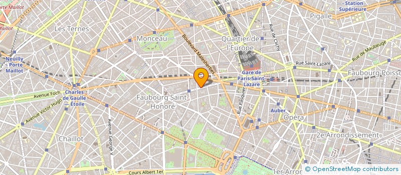 localisation de l'entreprise SYND.COPR. DU 36 RUE DE         CLIGNANC  PARIS