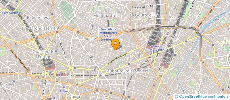 localisation de l'entreprise SYND.COPR. DU 37 39 RUE CONDORCET PARIS  PARIS