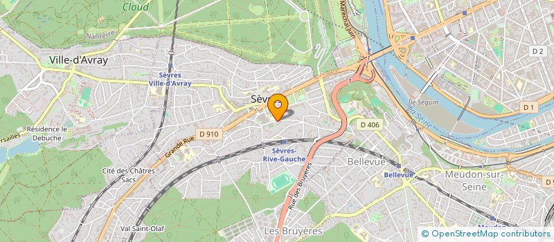 localisation de l'entreprise SYND COPR DU 37-41 RUE DES BINELLES à SEVRES
