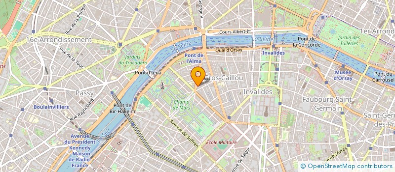 localisation de l'entreprise SYND.COPR. DU 37 RUE DU CHATEAU 92 MEUDO  PARIS