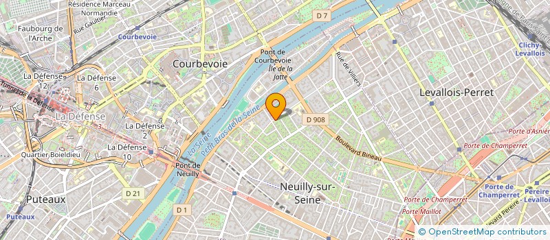 localisation de l'entreprise SYND COPR DU 38 BD DE LA SAUSSAYE 92 NEU à NEUILLY-SUR-SEINE